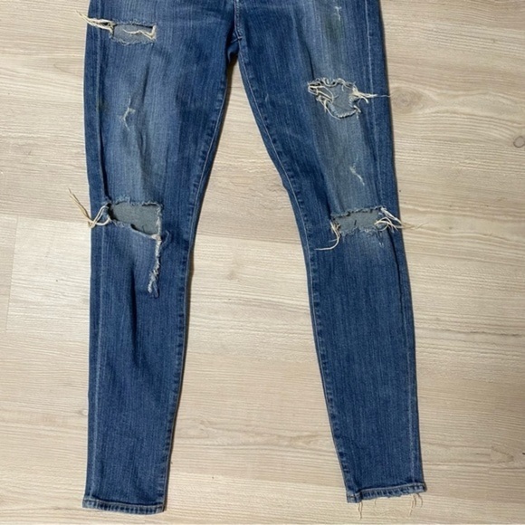 Agolde distressed skinny jeans - Picture 3 of 9